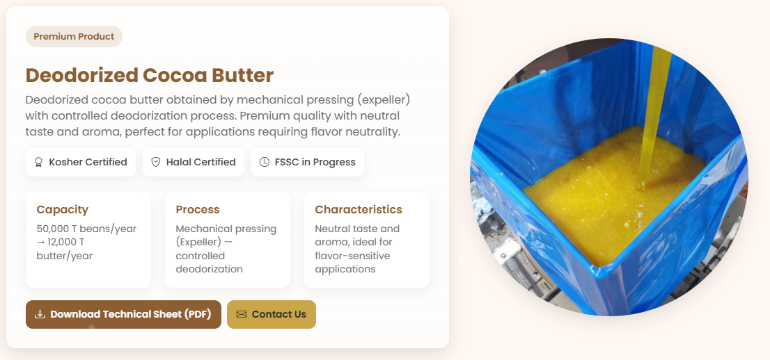 Natural Cocoa Butter